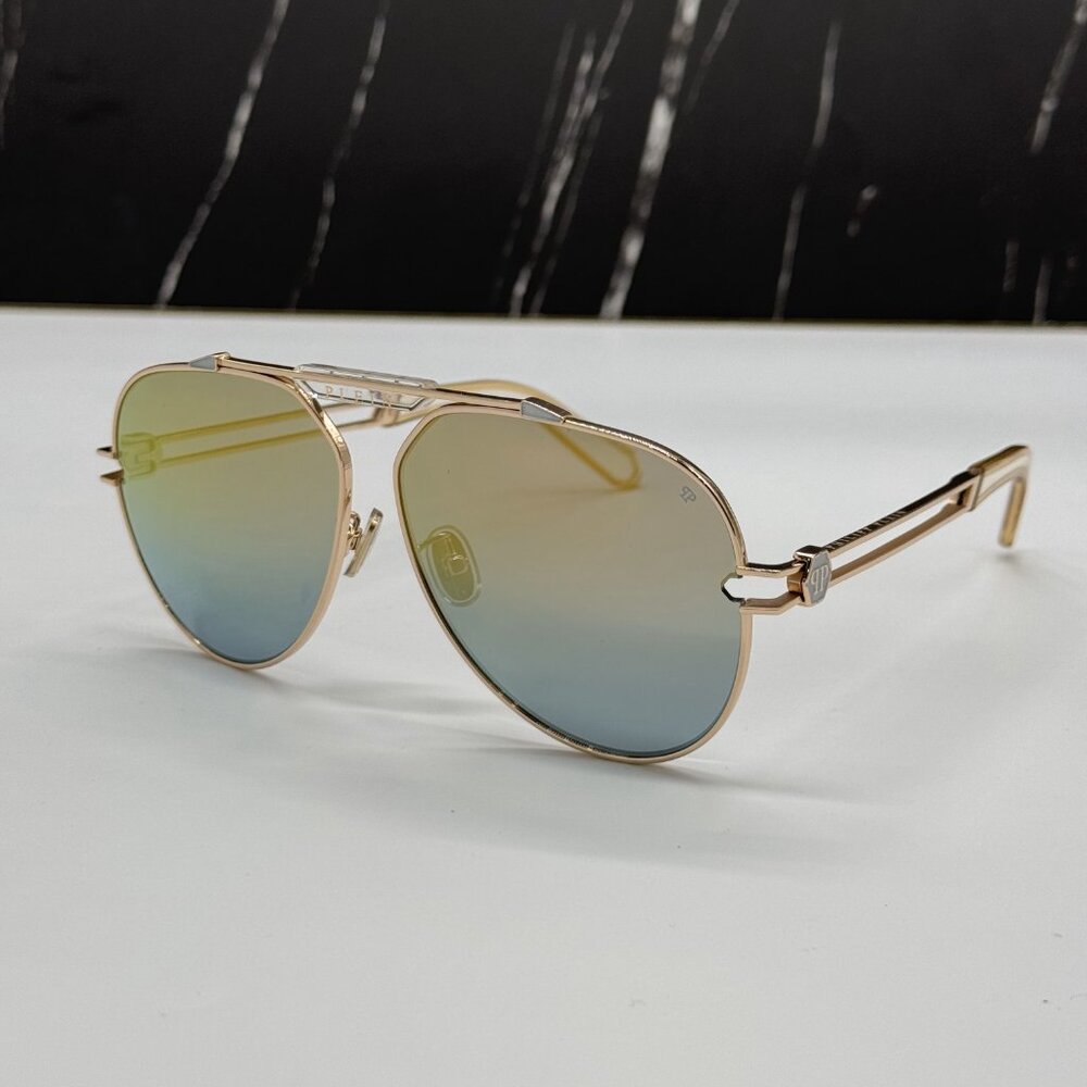 NEW SPP048M 033M PHILIPP PLEIN SEVENTIES MEN PHILIPP PLEIN SUNGLASSES